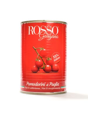 Томаты Rosso Gargano Pomodorini Черри в собственном соку, 400 г